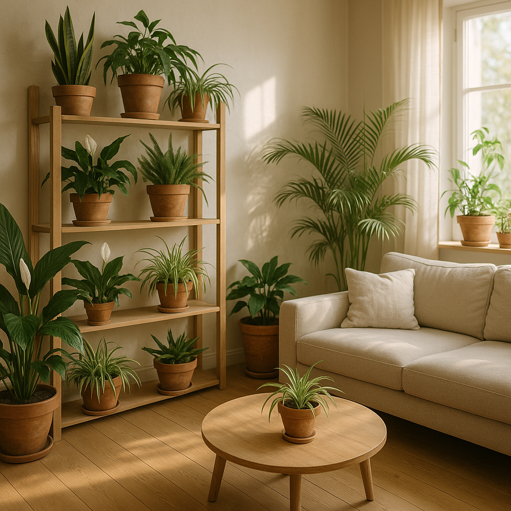 Luftrensende planter: Skab friskere luft i dit hjem